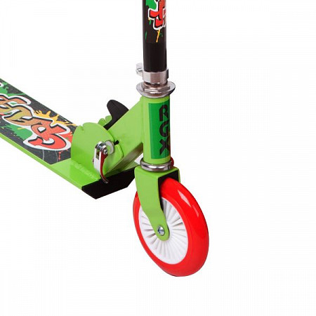Самокат детский RGX Graffiti green