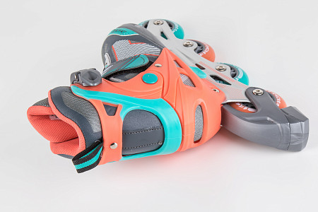 На картинке изображен Роликовые коньки Tech Team Azart 2021 pink Роликовые коньки Tech Team Azart 2021 pink