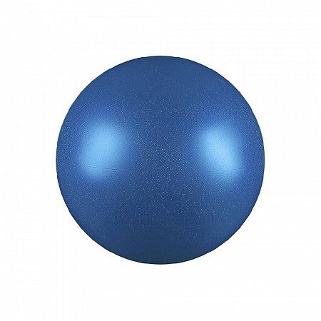 Мяч для художественной гимнастики Нужный спорт FIG металлик с блестками 15 см AB2803В blue