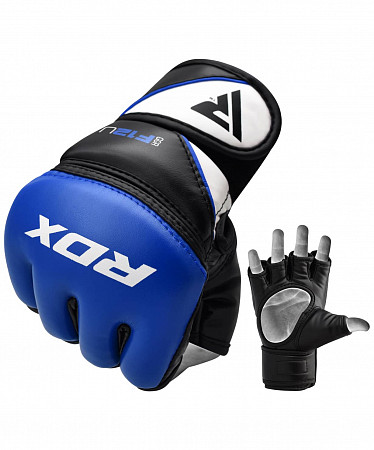 Перчатки для MMA RDX GGRF-12U blue/black