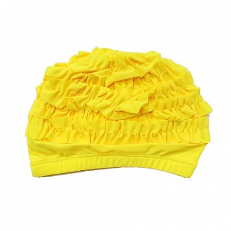 Шапочка для плавания Zez Sport BZ-E yellow