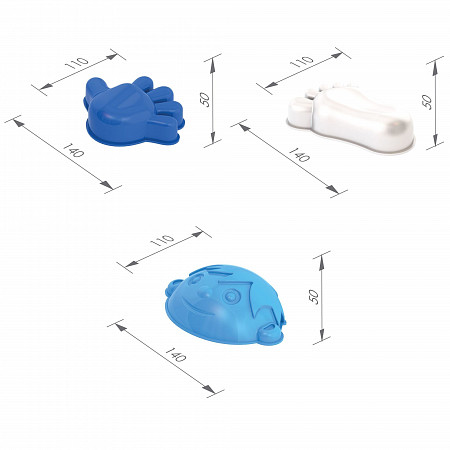 Набор Нордпласт для песка № 73 173 Р35407