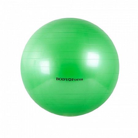 Мяч гимнастический Body Form Антивзрыв 30" 75 см BF-GB01AB green