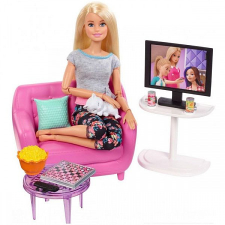 Игровой набор Barbie Гостиная FXG33 FXG36