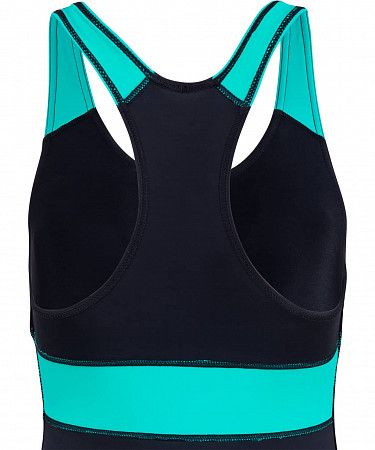На картинке изображен Купальник для плавания 25Degrees Triumph Black/Green 25D21-003-A полиамид Купальник для плавания 25Degrees Triumph Black/Green 25D21-003-A полиамид