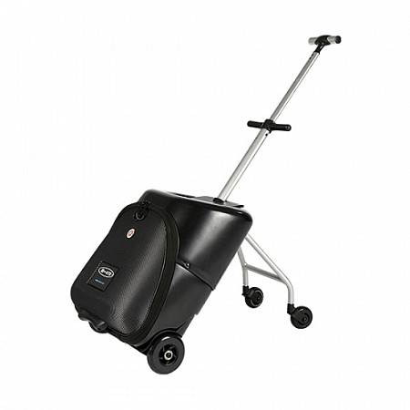 Чемодан-самокат Micro Lazy Luggage ML0011 Black