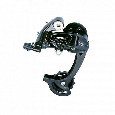 На картинке изображен Задний переключатель Microshift rd-m45l 8-9 ск. крепление на петух ZTB17437 Задний переключатель Microshift rd-m45l 8-9 ск. крепление на петух ZTB17437