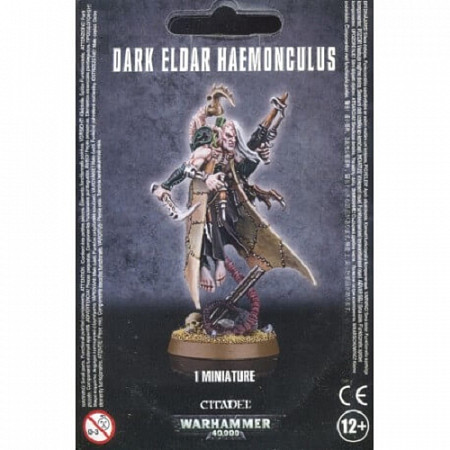 На картинке изображен Фигурка Games Workshop Warhammer: Drukhari Haemonculus 45-21 Фигурка Games Workshop Warhammer: Drukhari Haemonculus 45-21