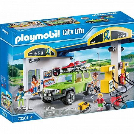 Игровой набор Playmobil Большая АЗС 70201
