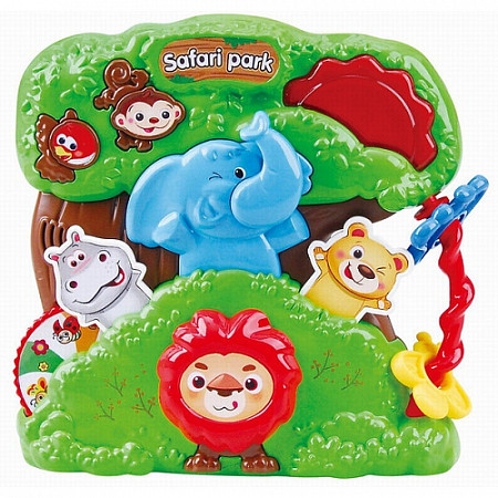 На картинке изображен Развивающая игрушка PlayGo Сафари парк 1004 Развивающая игрушка PlayGo Сафари парк 1004