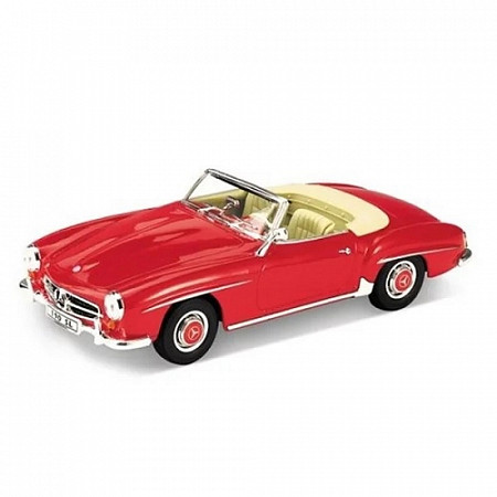 Модель винтажной машины 1:34-39 Welly Mercedes Benz 190SL 1955г 42311 Red