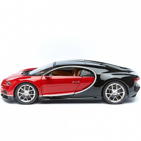Машинка Bburago 1:18 Bugatti Chiron (18-11040) red/black