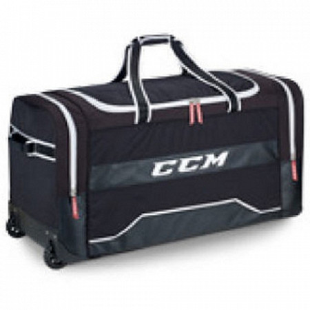 На картинке изображен Сумка хоккейная на колесах CCM 380 Deluxe Wheeled Bag 37" Сумка хоккейная на колесах CCM 380 Deluxe Wheeled Bag 37"