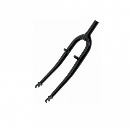 Вилка Force 24", (1" резьбовая) под V-brake black 12501