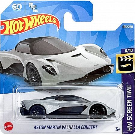 Машинка Hot Wheels Базовой коллекции Aston Martin Valhalla Concept 103/250 (5785 HCV69) mainline 2022