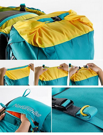 Туристический рюкзак Naturehike Trekking 45 л Turquoise