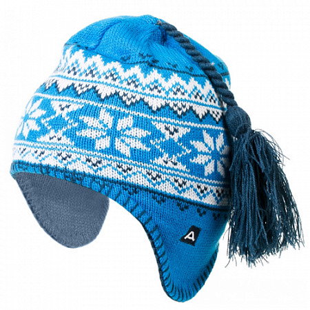 На картинке изображен Шапка детская Alpine Pro KHAD007631 blue Шапка детская Alpine Pro KHAD007631 blue