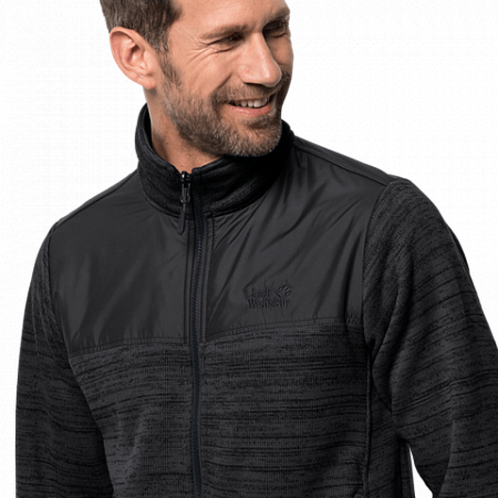 Джемпер мужский Jack Wolfskin Aquila Jacket Men black