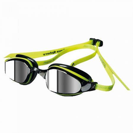 На картинке изображен Очки для плавания Aqua Sphere Michael Phelps K180 (темные линзы) Yellow 173260 Очки для плавания Aqua Sphere Michael Phelps K180 (темные линзы) Yellow 173260
