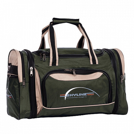 Спортивная сумка Polar 6067-2 green/beige