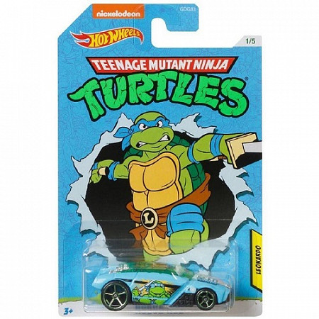 Машинка Hot Wheels Teenage Mutant Ninja Turtles 1/5 (GDG83 GJV12)