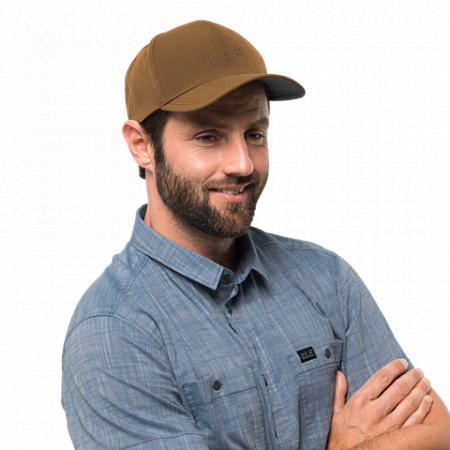 На картинке изображен Кепка Jack Wolfskin Summer Storm Cap bark brown 1907751-5129 Кепка Jack Wolfskin Summer Storm Cap bark brown 1907751-5129