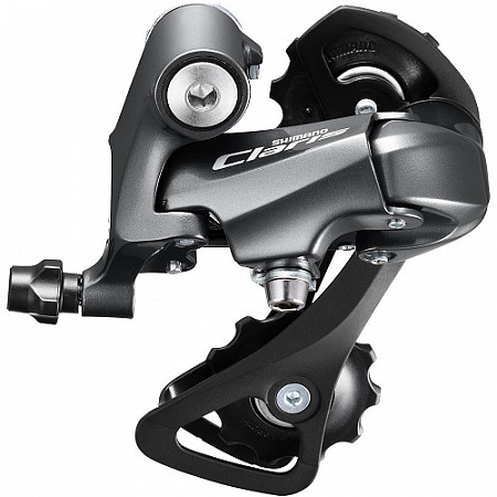 На картинке изображен Переключатель задний Shimano Claris R2000, SS, 8 скоростей, ERDR2000SS Переключатель задний Shimano Claris R2000, SS, 8 скоростей, ERDR2000SS