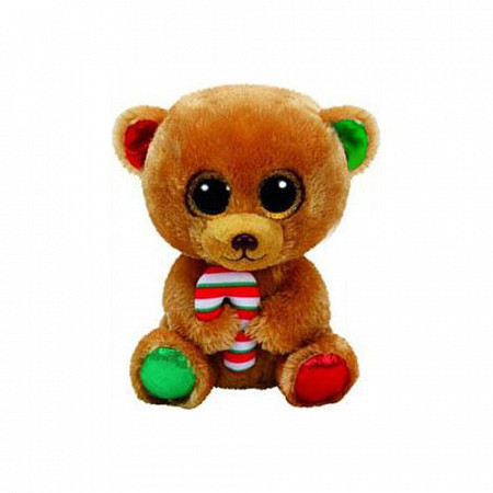 Мягкая игрушка TY Медвежонок Bella Christmas Collection 24 см 37251