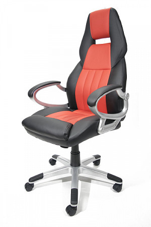 Офисное кресло Calviano Carrera NF-6623 black/red