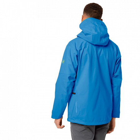 На картинке изображен Куртка мужская Jack Wolfskin Exolight Pro Jacket M brilliant blue Куртка мужская Jack Wolfskin Exolight Pro Jacket M brilliant blue