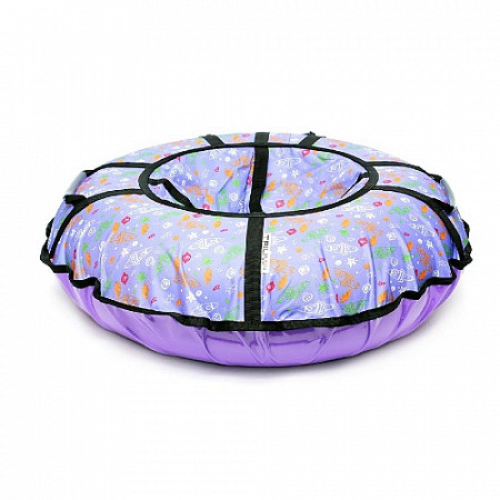 Тюбинг Triumf Active Люкс Pro Ракеты 100см во5672-4 violet