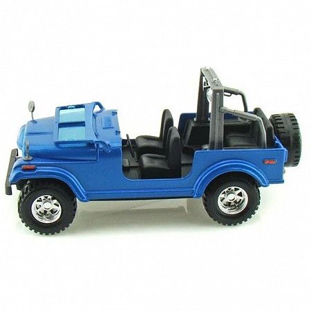 Машинка Bburago 1:24 Jeep Wrangler (18-22033) blue