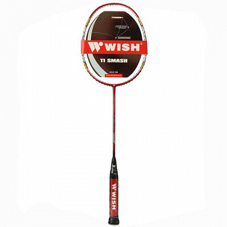 Ракетка для бадминтона Wish Ti smash 9700 (графит/титан)