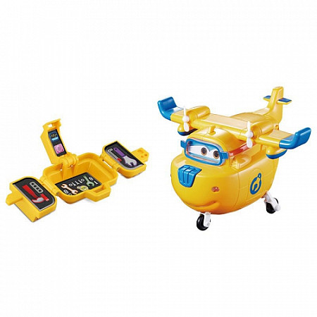 Игрушка Super Wings Донни с чемоданчиком, свет, звук YW710420