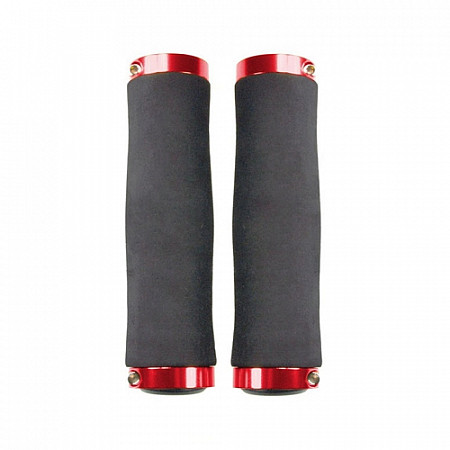 На картинке изображен Грипсы 2K HW 145210 L-135 black/red Грипсы 2K HW 145210 L-135 black/red