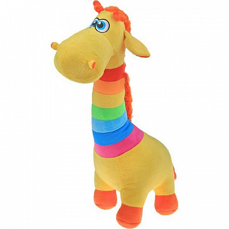 Мягкая игрушка-антистресс СмолТойс Жираф Радужный 1431/ЖЛ/45