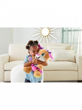 На картинке изображен Игрушка интерактивная Fisher Price Сестричка ученого щенка FPP81 Игрушка интерактивная Fisher Price Сестричка ученого щенка FPP81