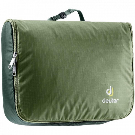 На картинке изображен Косметичка Deuter Wash Center Lite II 3900320-2243 khaki/ivy (2020-21) Косметичка Deuter Wash Center Lite II 3900320-2243 khaki/ivy (2020-21)