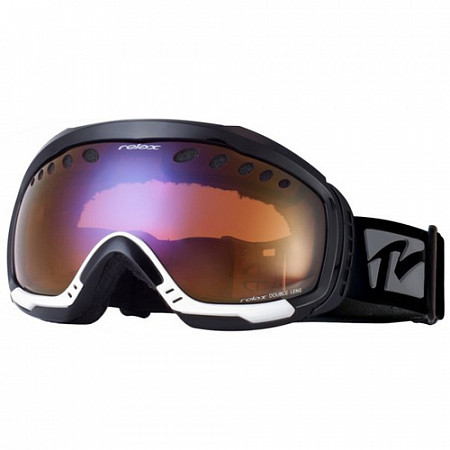 Маска горнолыжная Relax black/white HTG32