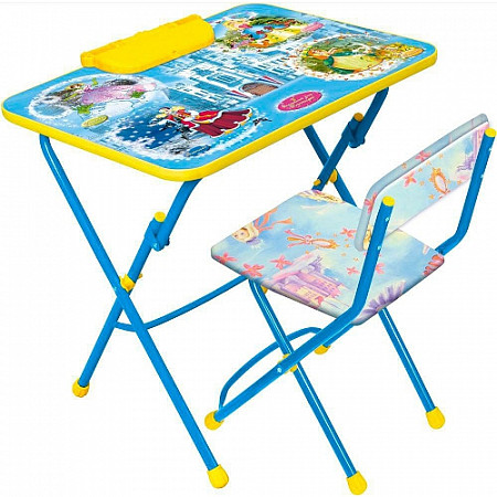 Комплект детской мебели Nika Волшебный мир принцесс (стол+пенал+стул) КУ2/16