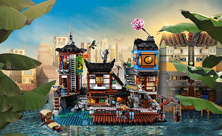 Конструктор LEGO Ninjago Порт Ниндзяго Сити 70657