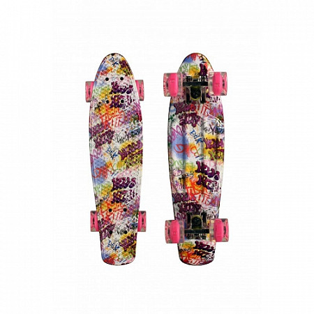 Penny board (пенни борд) Triumf Active Led Print Sweety 22" TLS-401G