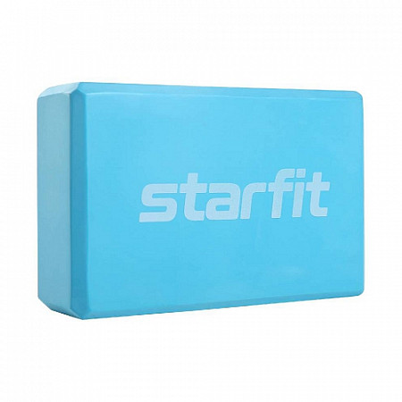 Блок для йоги Starfit Core YB-200 EVA blue