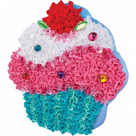 Набор для творчества Hyq с аксессуарами для рукоделия Игрушечка-подушечка: пирожное K11