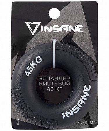 Эспандер кистевой Insane IN22-HG200 45 кг black