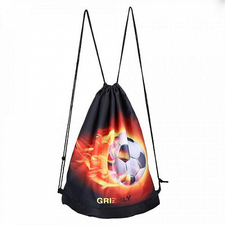 Мешок для обуви GRIZZLY OM-019 /1 red football