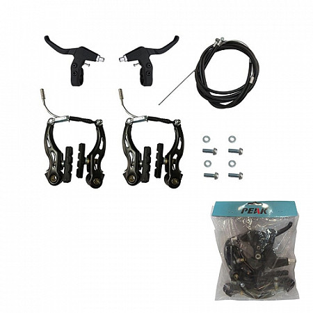 На картинке изображен Тормоз Peak V-brake в сборе УТ-00032281 Тормоз Peak V-brake в сборе УТ-00032281