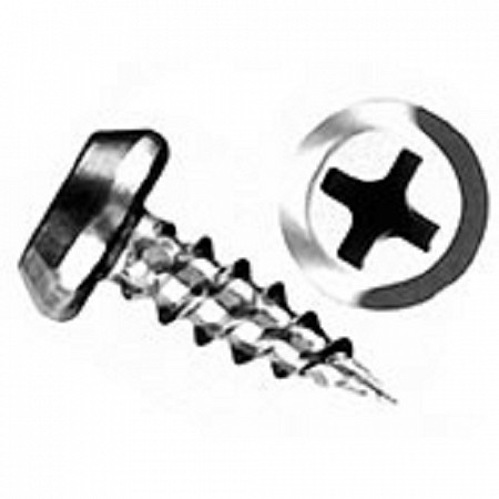 На картинке изображен Саморез по металлу 3,5-9,5 цинк острый 013 2000 шт Саморез по металлу 3,5-9,5 цинк острый 013 2000 шт