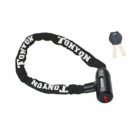 Велозамок Tonyon 6х900мм TY759 black