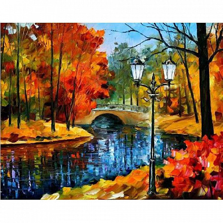 Картина по номерам Picasso Осенний парк PC4050236